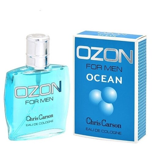 Chris Carson одеколон OZON FOR MEN OCEAN, 60 мл, 210 г одеколон мужской ozon for men storm 60 мл