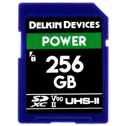 Карта памяти Delkin Devices Power SDXC 256GB 2000X UHS-II V90 фреза по композиту fa v90 10z