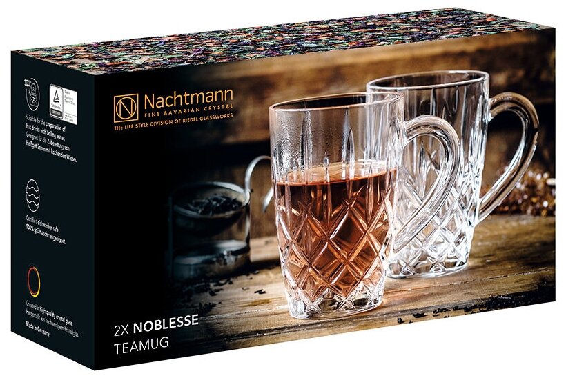 Набор кружек для горячих напитков Nachtmann Hot Beverages 347мл, 2шт - фото №2