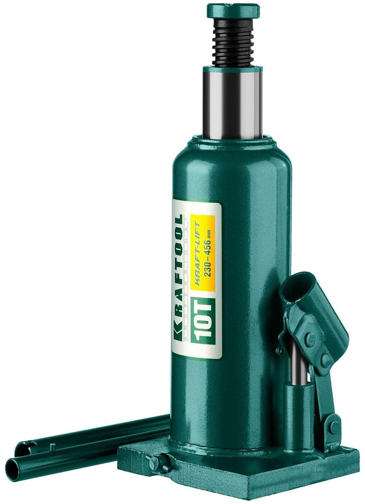 Домкрат KRAFTOOL KRAFT-LIFT 10т, 230-460 мм бутылочный гидравлический