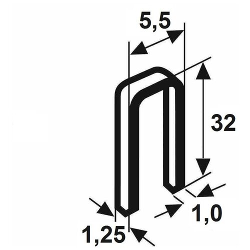 Скоба 90/32 (9,12М)