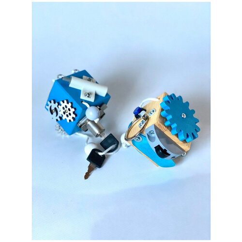 Набор из 2 бизикубиков 6х6 см