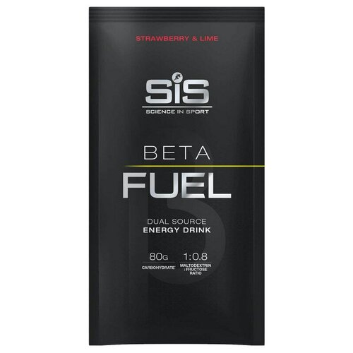 Напиток высокоуглеводный SIS в порошке, POWDER BETA FUEL, вкус Клубника&Лайм, 82 гр.