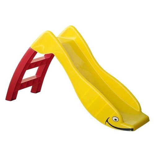 Горка Дельфин, цвет желтый, красный (307) 186418 9080608 игровая горка palplay дельфин 307 зеленый