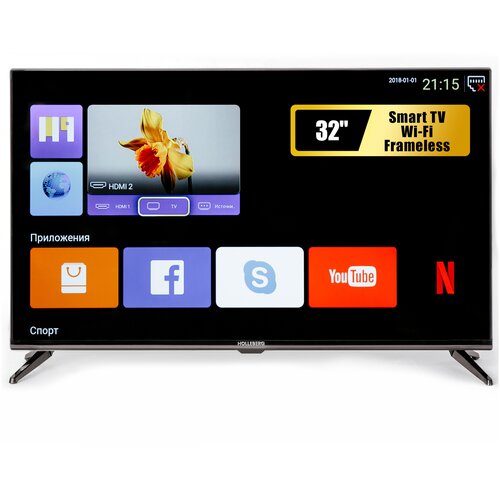 32 Телевизор SMART TV Wi-Fi HOLLEBERG HGTV-LED32HDS101T2 1364900₽