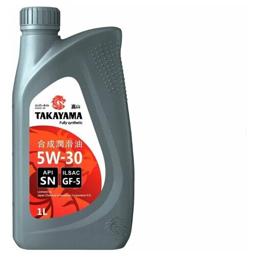 Моторное масло TAKAYAMA ILSAC GF-5 5W-30 Синтетическое 1 л