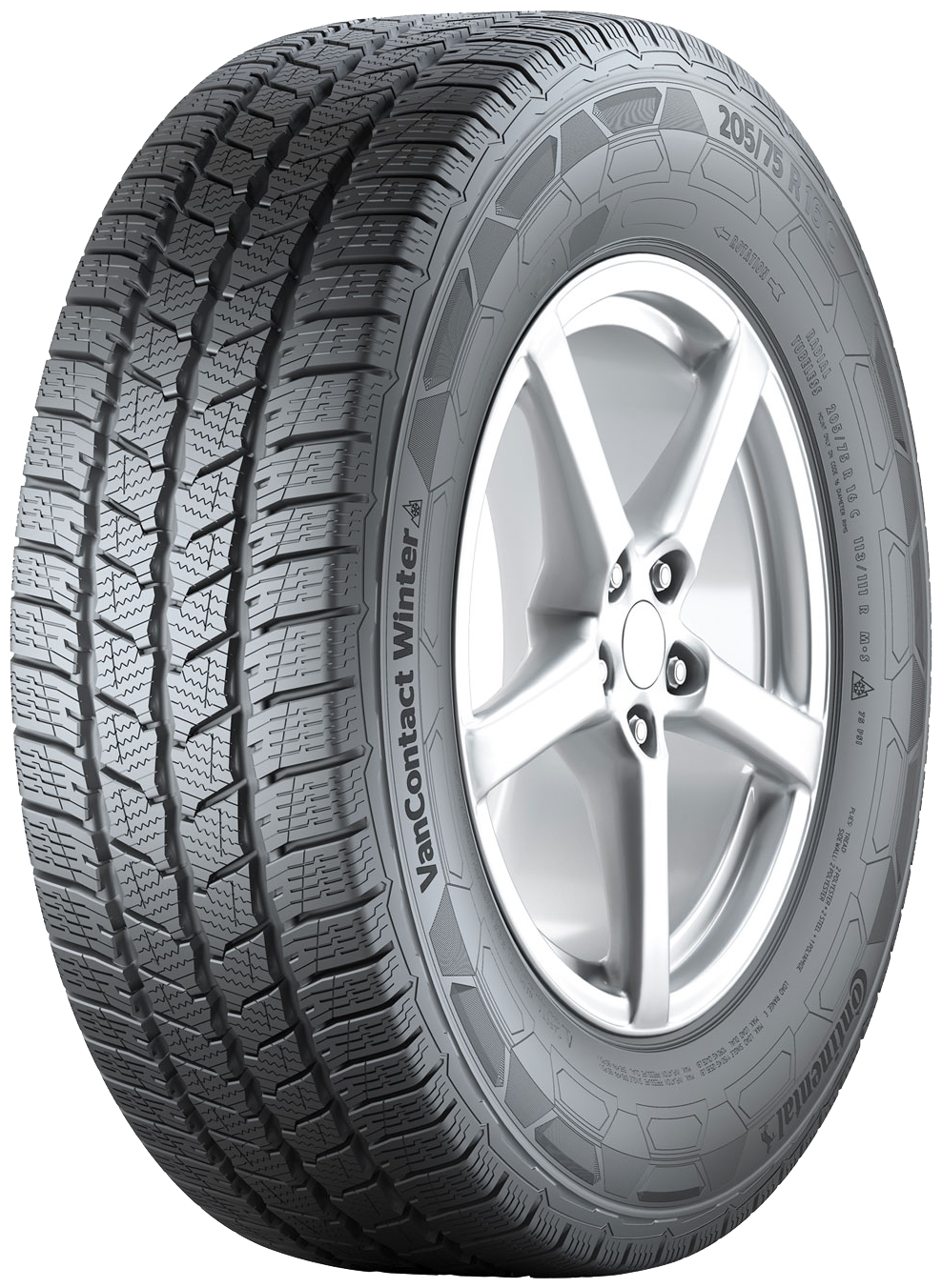 Автошина Continental VanContact Winter 205/65R16 107T