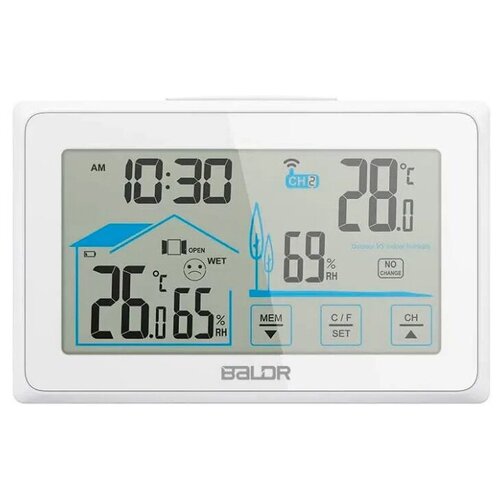 Погодная станция Baldr B0340ST2H2-WHITE 266500₽