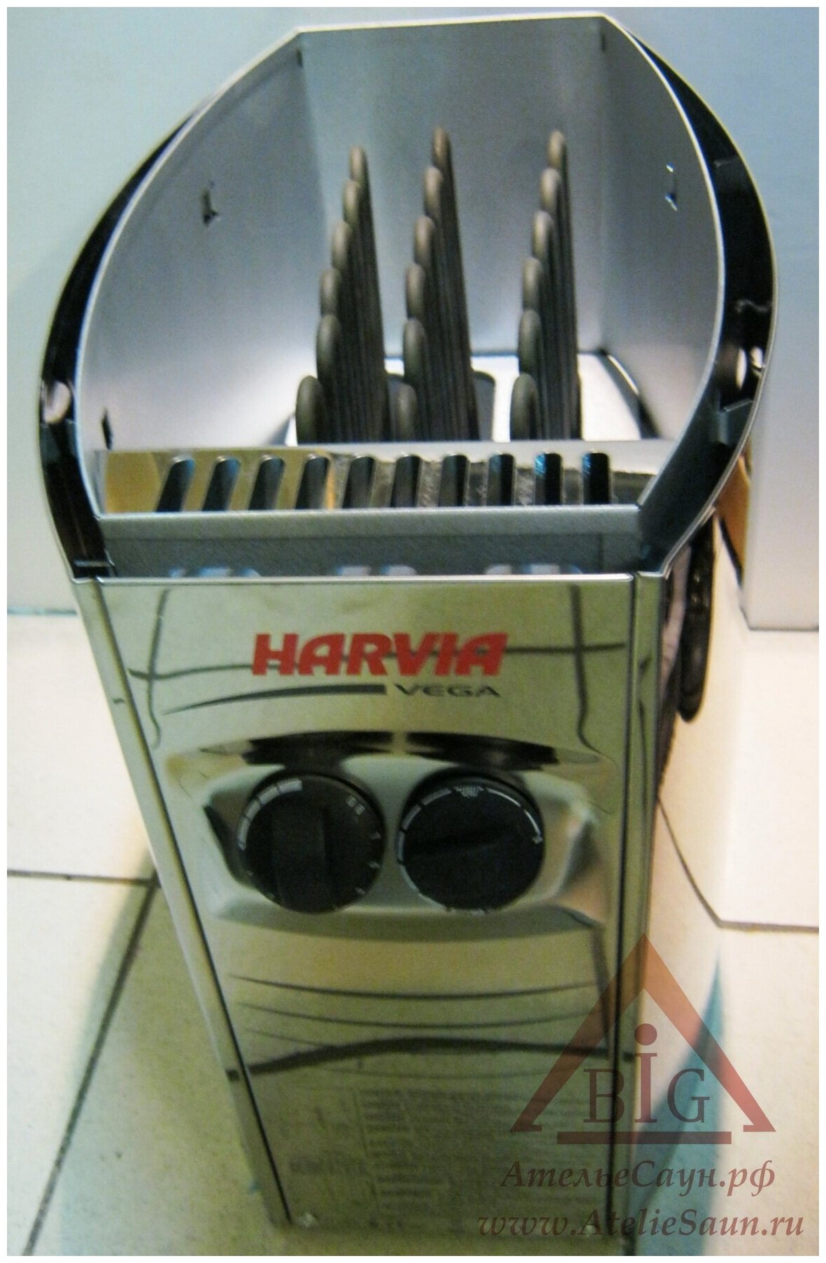 HARVIA Электрическая печь Vega HCB800400S BC80 со встроенным пультом, артикул HCB800400S