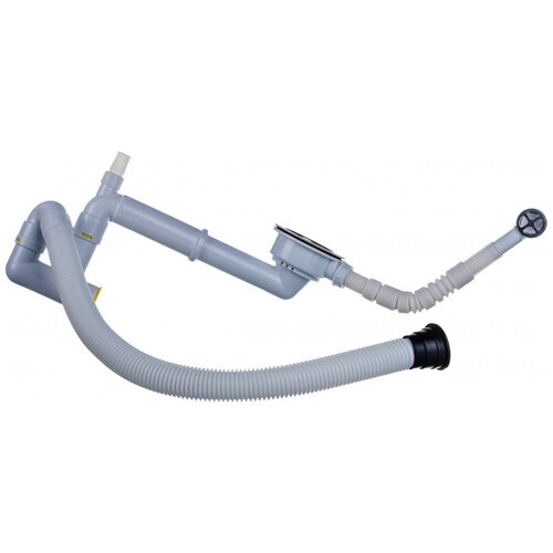 Комплект выпуск с сифоном для мойки LONGRAN с одной чашей S1100