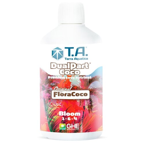 Удобрение Terra Aquatiaca DualPart (GHE FloraCoco) Coco Bloom 500 мл