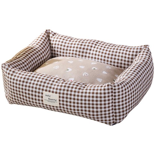 Лежанка для домашних животных STEFAN, M 50x60, бежевый, PB14043
