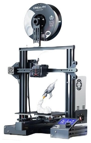 3D принтер Creality Ender-3 neo, размер печати 220x220x250mm (набор для сборки) - фото №2
