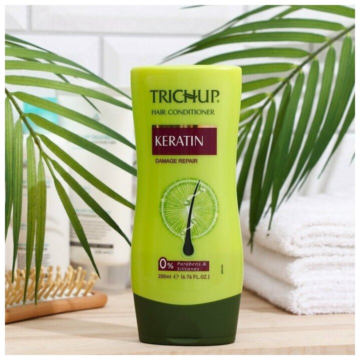 Кондиционер для волос Trichup Keratin с кератином, 200 мл 9035580