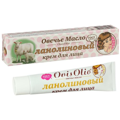 Ovis Olio Крем для лица Овечье масло ланолиновый, 44 мл