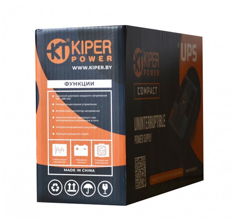 Интерактивный ИБП Kiper Power Compact 600