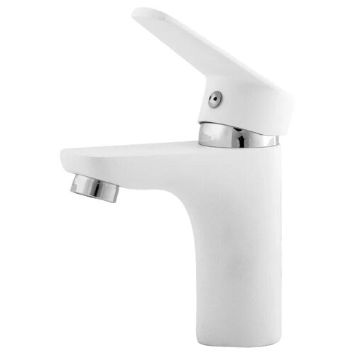 Смарт-Бриз смеситель для умывальника, хром/белый