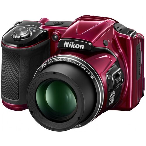 Фотоаппарат Nikon Coolpix L830, красный