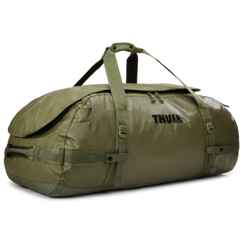 Сумка спортивная THULE, 130 л, 86х42х47 см, плечевой ремень, хаки