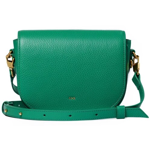 Женская кожаная сумка CNS-COINS BIANCA mini (зеленый) paradise green из натуральной кожи
