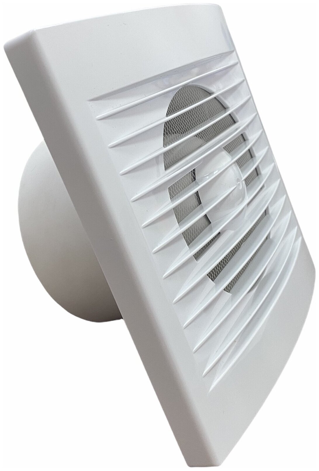 Вентилятор вытяжной осевой 120 С для вытяжки из ванных комнат и санузлов, в комплекте с москитной сеткой - фотография № 2