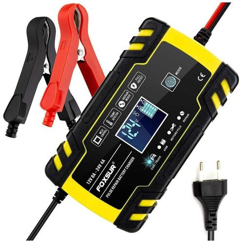 Автоматическое зарядное устройство FOXSUR FBC122408D 12-24B 8А 282900₽