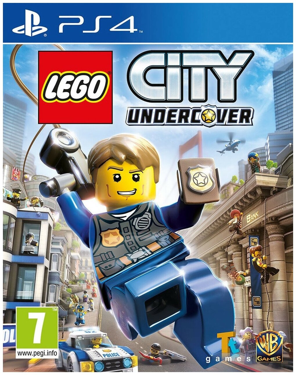 LEGO City Undercover PS4 (PS4 РУС)