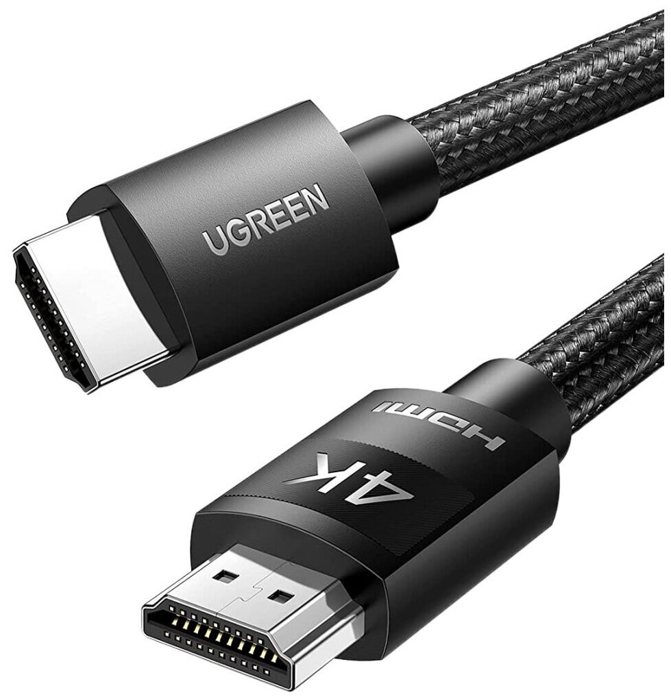 Кабель UGreen 30999 HD119 4K HDMI Cable Male to Male Braided