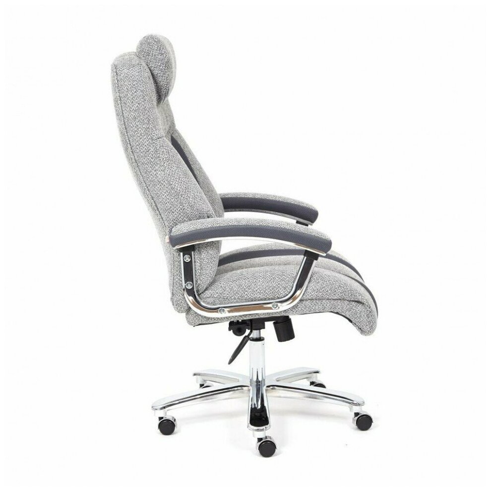 Кресло TRUST ткань, серый/серый, MJ190-21/TW-12 - фотография № 10