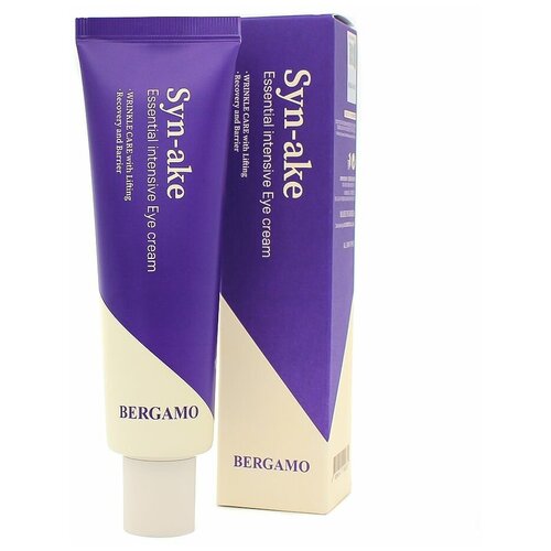 Крем для кожи вокруг глаз с пептидом змеиного яда Bergamo Syn-Ake Essential Intensive Eye Cream 100 мл Корейская косметика