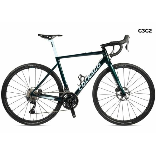 Велосипед Colnago G3-X Disc GRX820 12V RS370 2024 Зеленый 52S 54990000₽