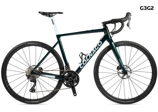 Велосипед Colnago G3-X Disc GRX820 12V RS370 (2024) Золотой 52S