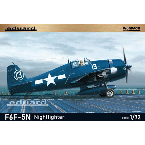 Сборная модель самолёта F6F-5N Nightfighter 7079-EDU (1/72)