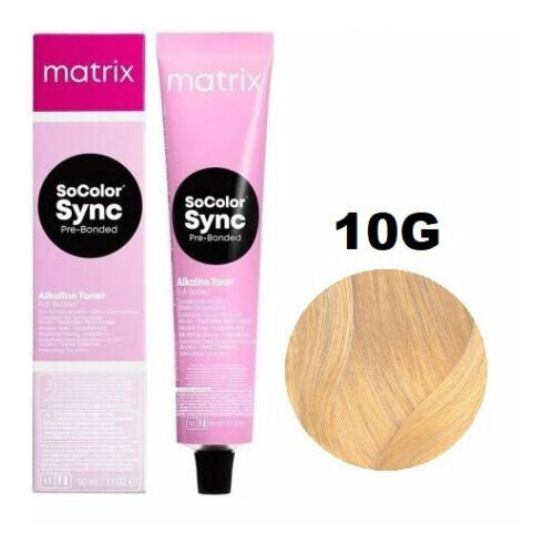 Оттеночный крем-краситель для волос Matrix SoColor Sync 10g matrix профессиональное средство no stain для удаления красителя с кожи головы 237 мл matrix окрашивание