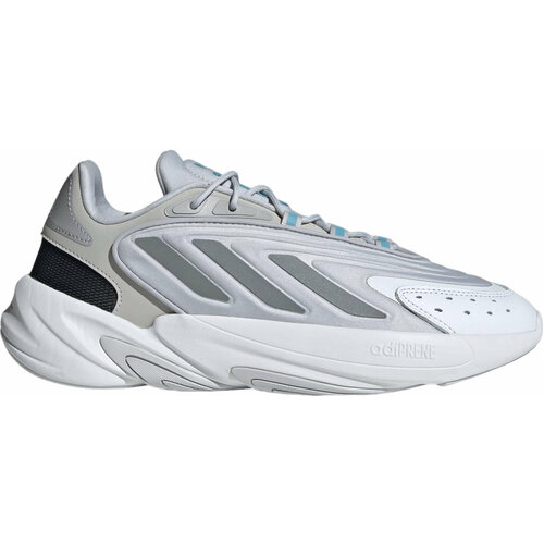 фото Кроссовки adidas ozelia, полнота f, размер 8 uk, серый/серебряный