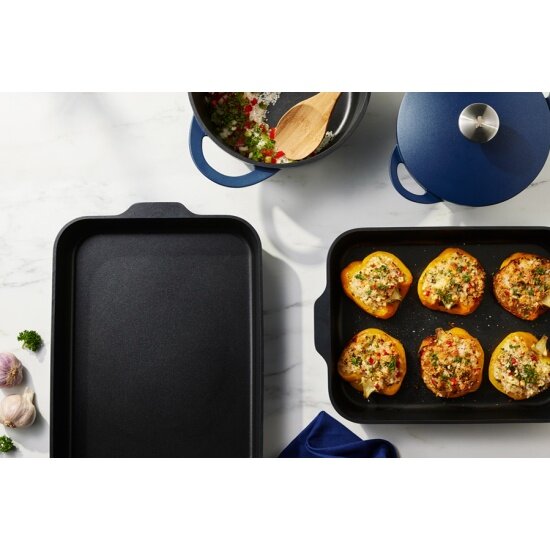 Форма для запекания Maxwell & Williams Agile 38x28,5x5,5см, цвет синий - фото №5