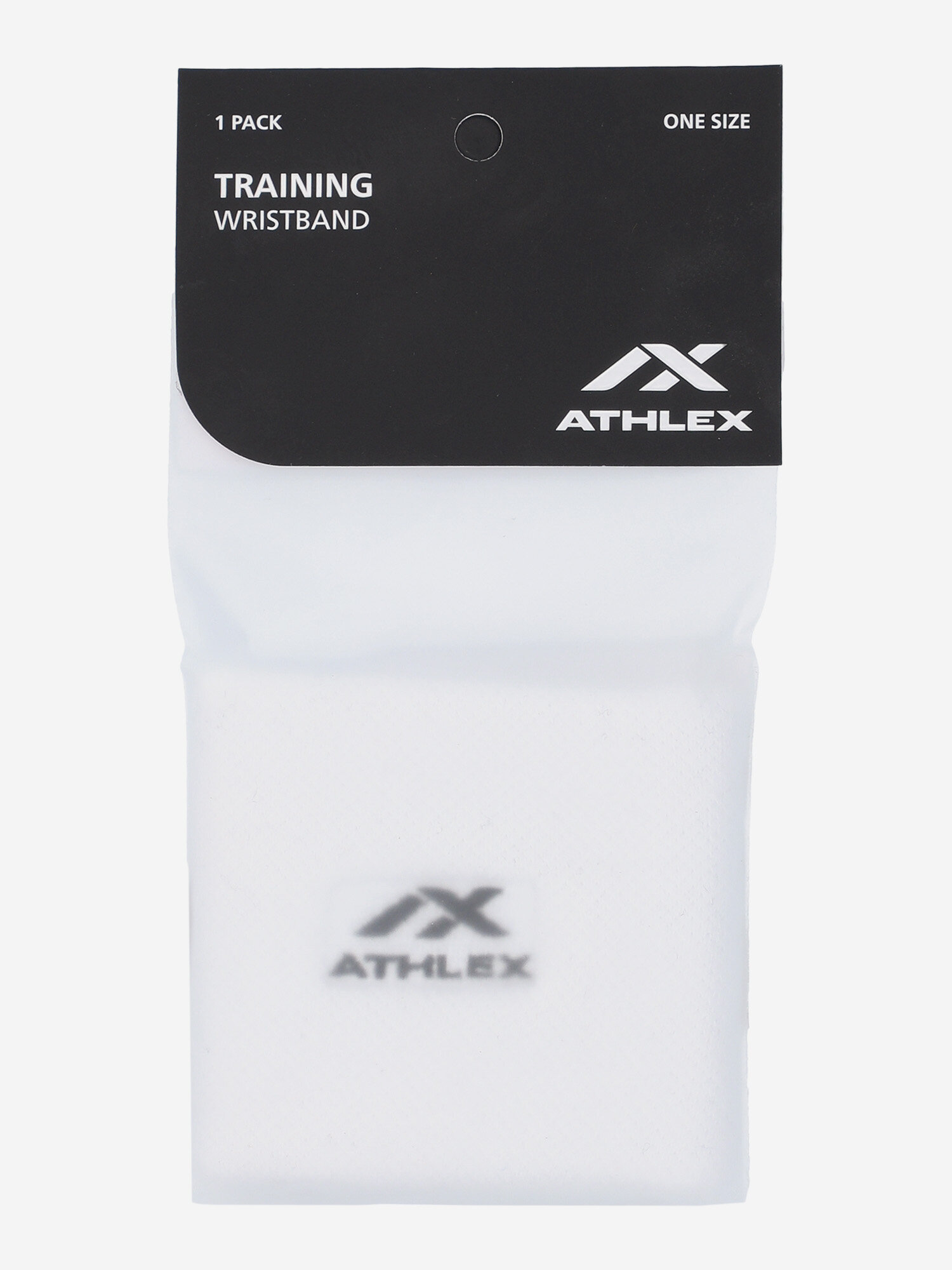 Напульсник эластичный ATHLEX, размер one size, белый — фото 1