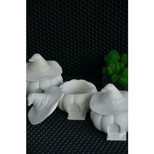 Набор Интерьерных Подсвечников Тыква к Хэллоуин