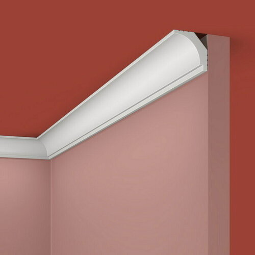 Изображение товара Карниз 7шт, плинтус потолочный 30х30х1750мм Экополимер EVROPLINT VR519