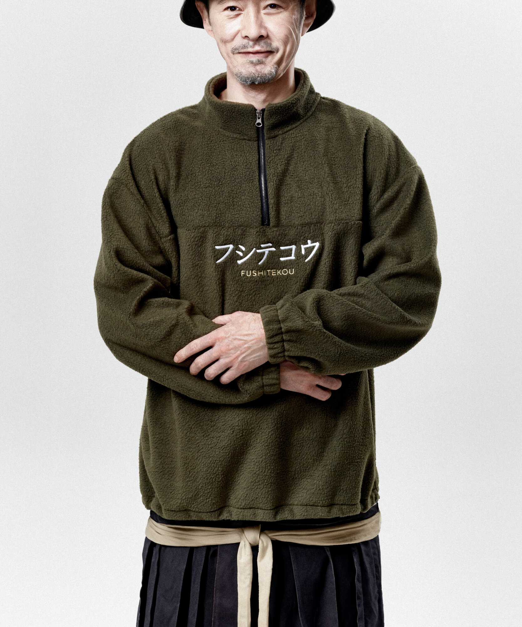 Свитшот Fushitekou Saitiro, размер XL, , хаки — фото 1