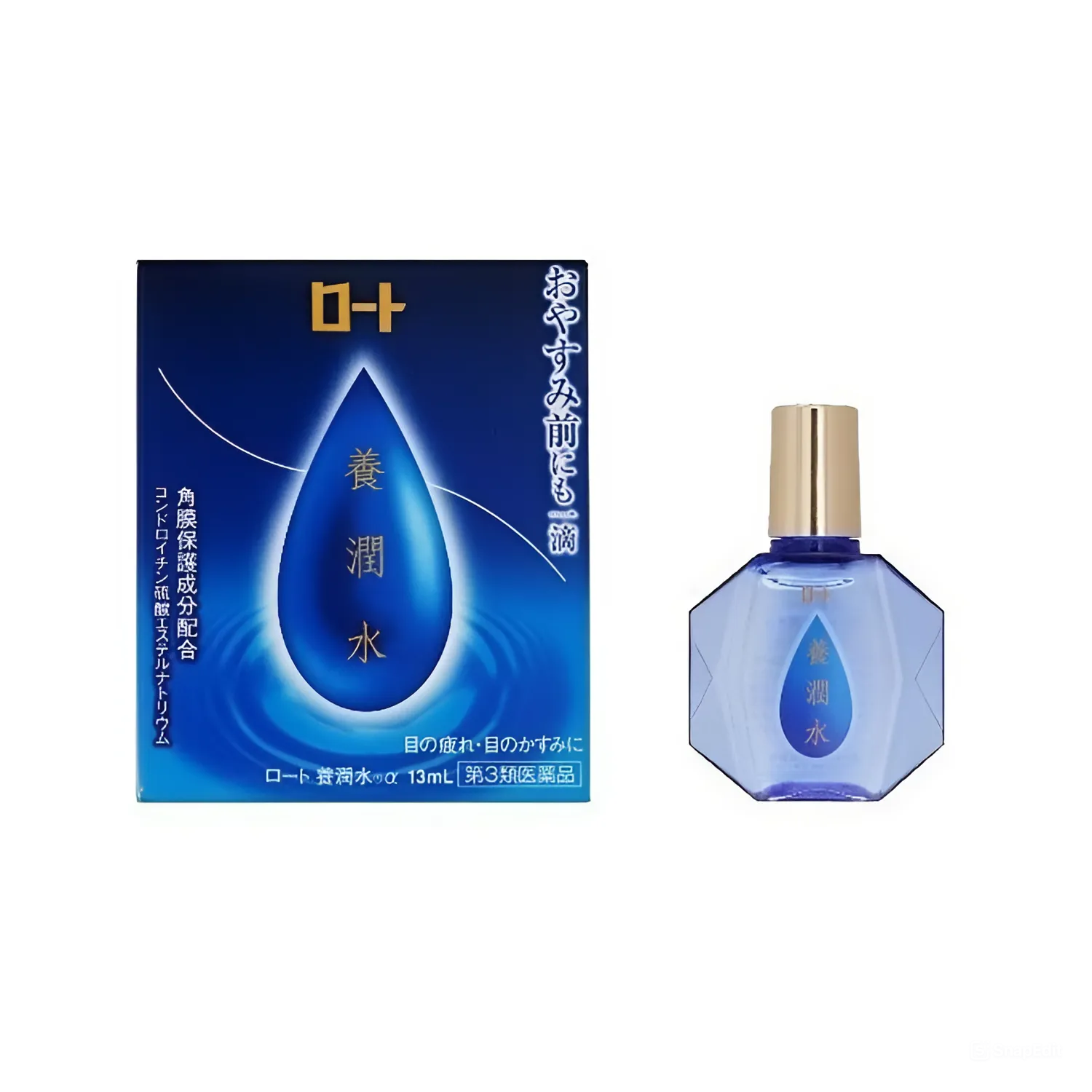 Японские увлажняющие капли для глаз ROHTO Moisturizer 13 мл от красноты и сухости