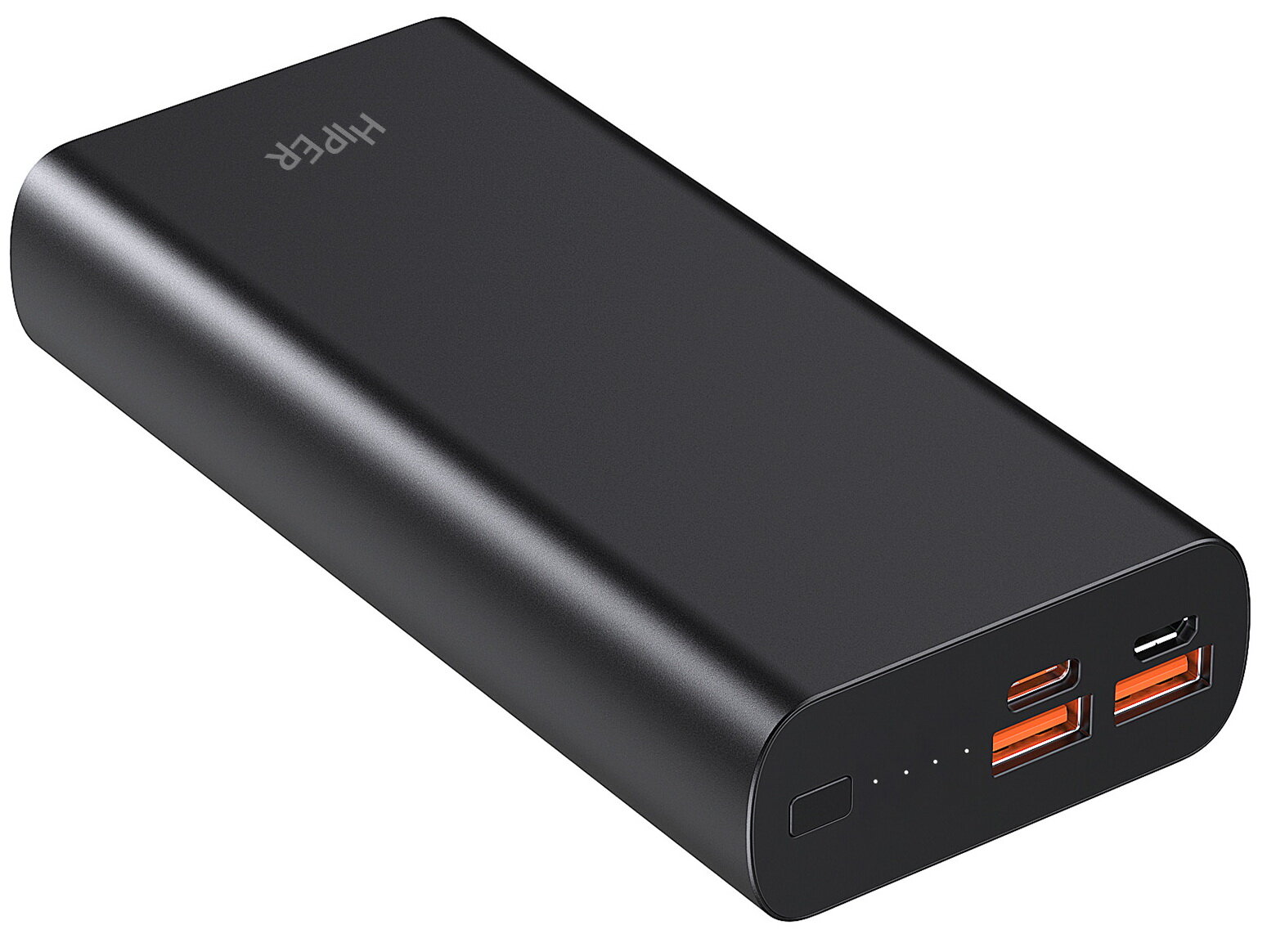 Внешний аккумулятор Hiper CORE 3XL Metal PowerBank черный 20000 мАч