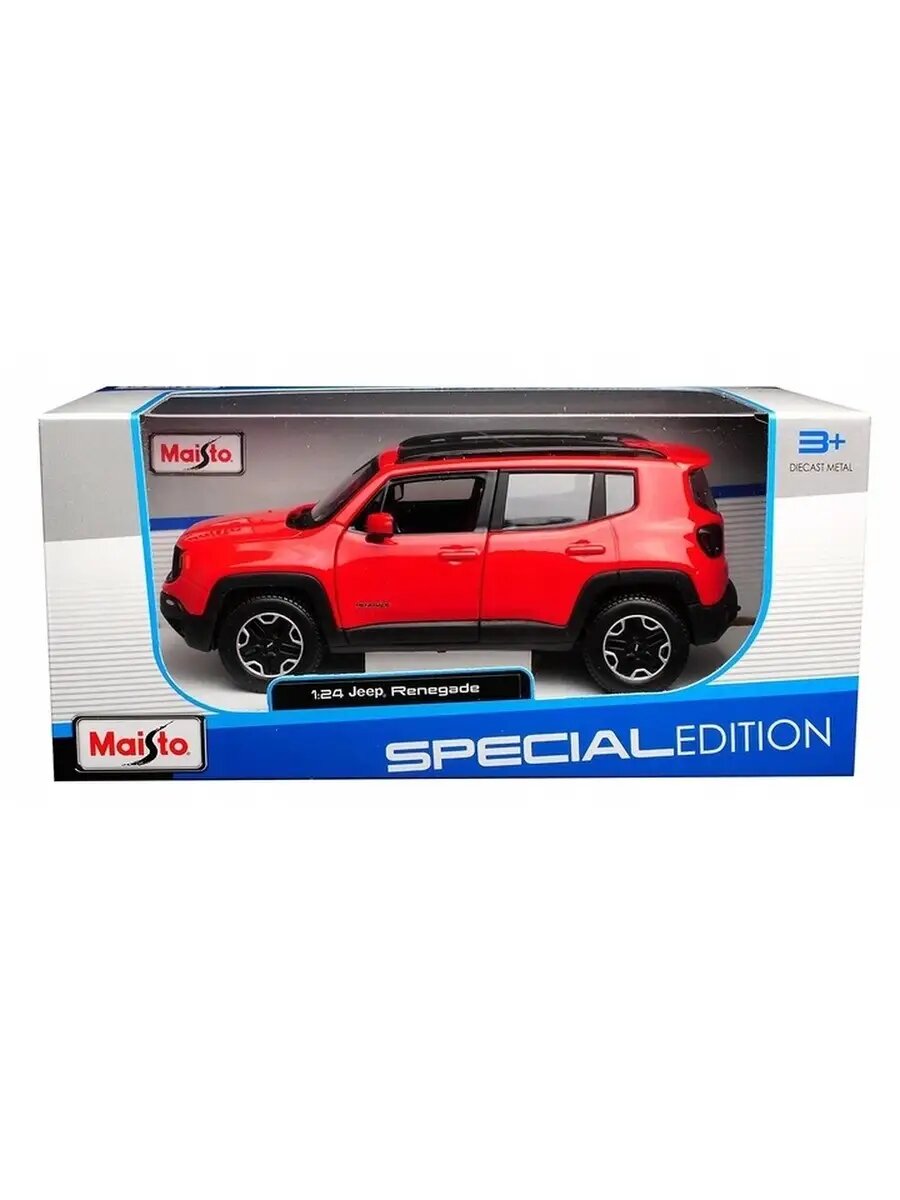 Машинка 1:24 SP (B) - Jeep Renegade 31282 — фото 1
