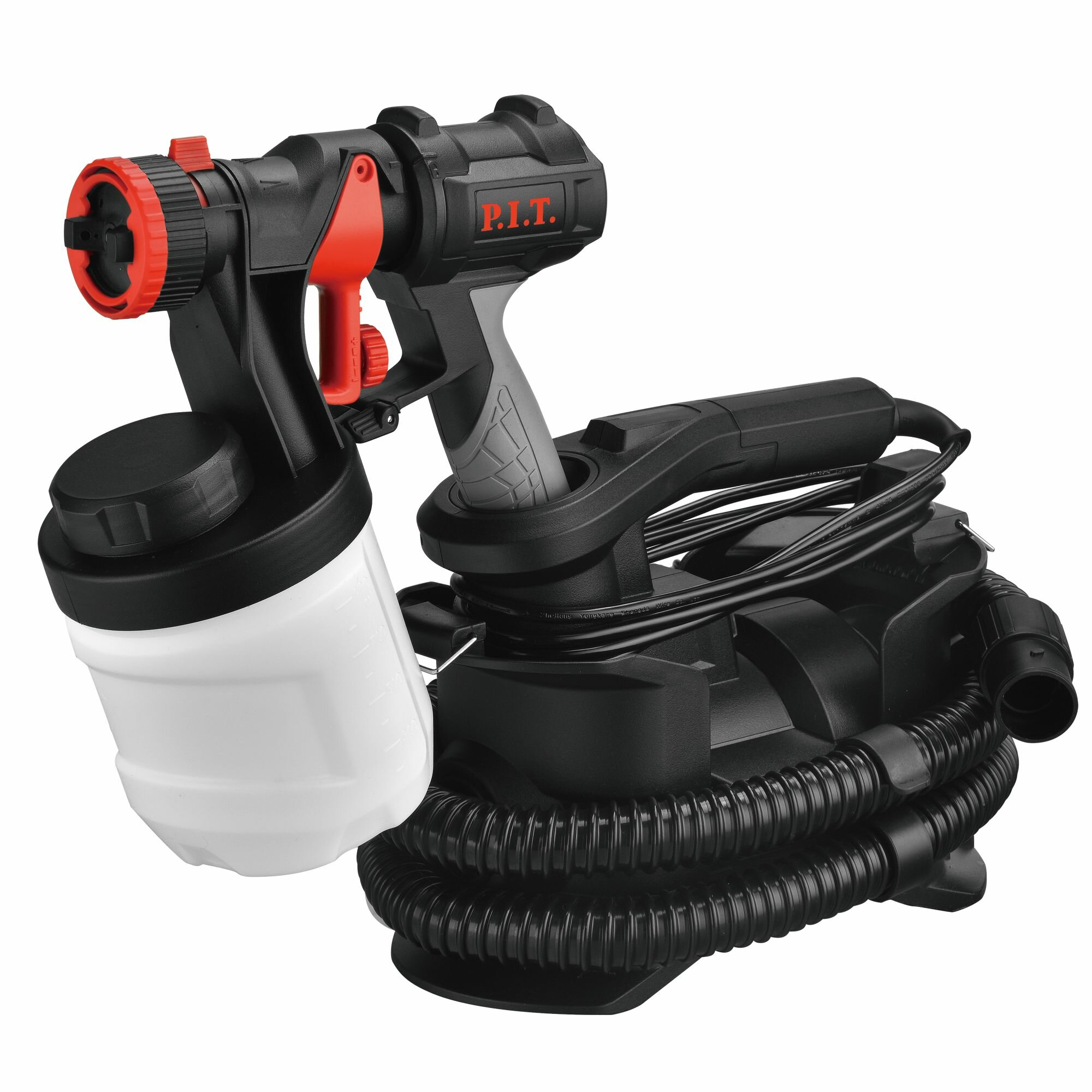 Краскопульт электрический P.I.T. PSG3022-C 600 Вт 100 DIN объем бачка 09 л