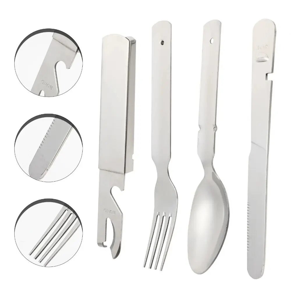 Набор столовых приборов BUND, AISI 304, 4 предмета — фото 1