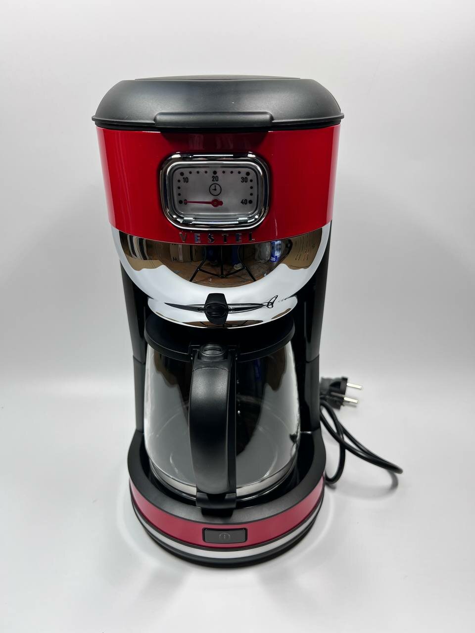 VESTEL RETRO FK12K: Кофеварка 2-в-1 с душой ретро. Капельная кофеварка и турецкая джезва!