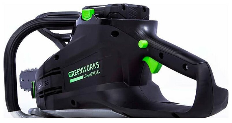 Пила цепная аккумуляторная Greenworks GC82CS25, 82V, 46 см, бесщеточная, без АКБ и ЗУ - фотография № 5