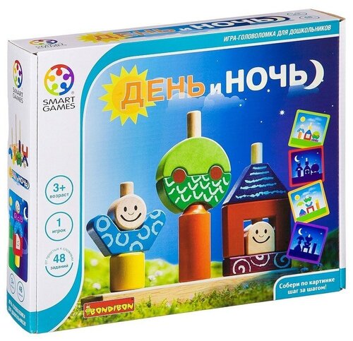 Bondibon (Бондибон) Логическая игра День и ночь (ВВ1058)