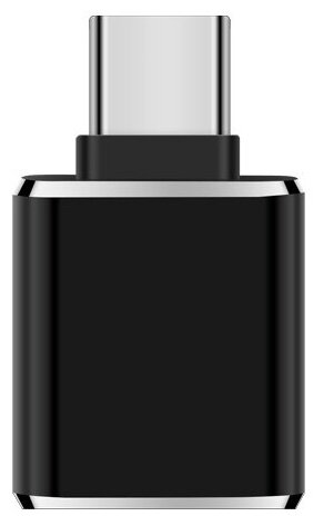 Переходник USB 30 на Type-C Адаптер OTG USB-A 30 гнездо на Type-C екер  ISA P-34 чёрный