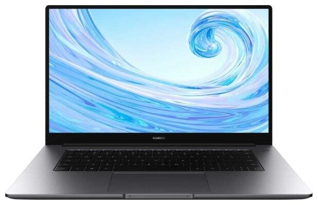 Ноутбук Huawei MateBook D 15 Core i7 1165G7 16Gb SSD512Gb Intel Iris Xe graphics 156 IPS FHD 1920x1080 Windows 11 grey WiFi BT Cam